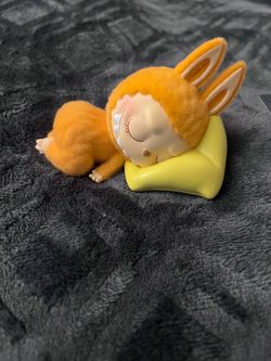 Sleeping Labubu And Blue Labubu