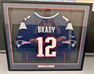 Tom Brady Signed Nike Patriots Jersey