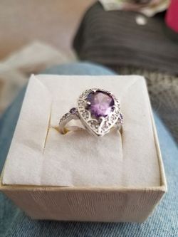 Amethyst ring