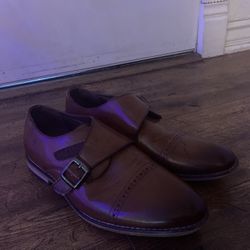 Stacy Adam’s Desmond Cap Toe Monk Strap Men’s Size 7