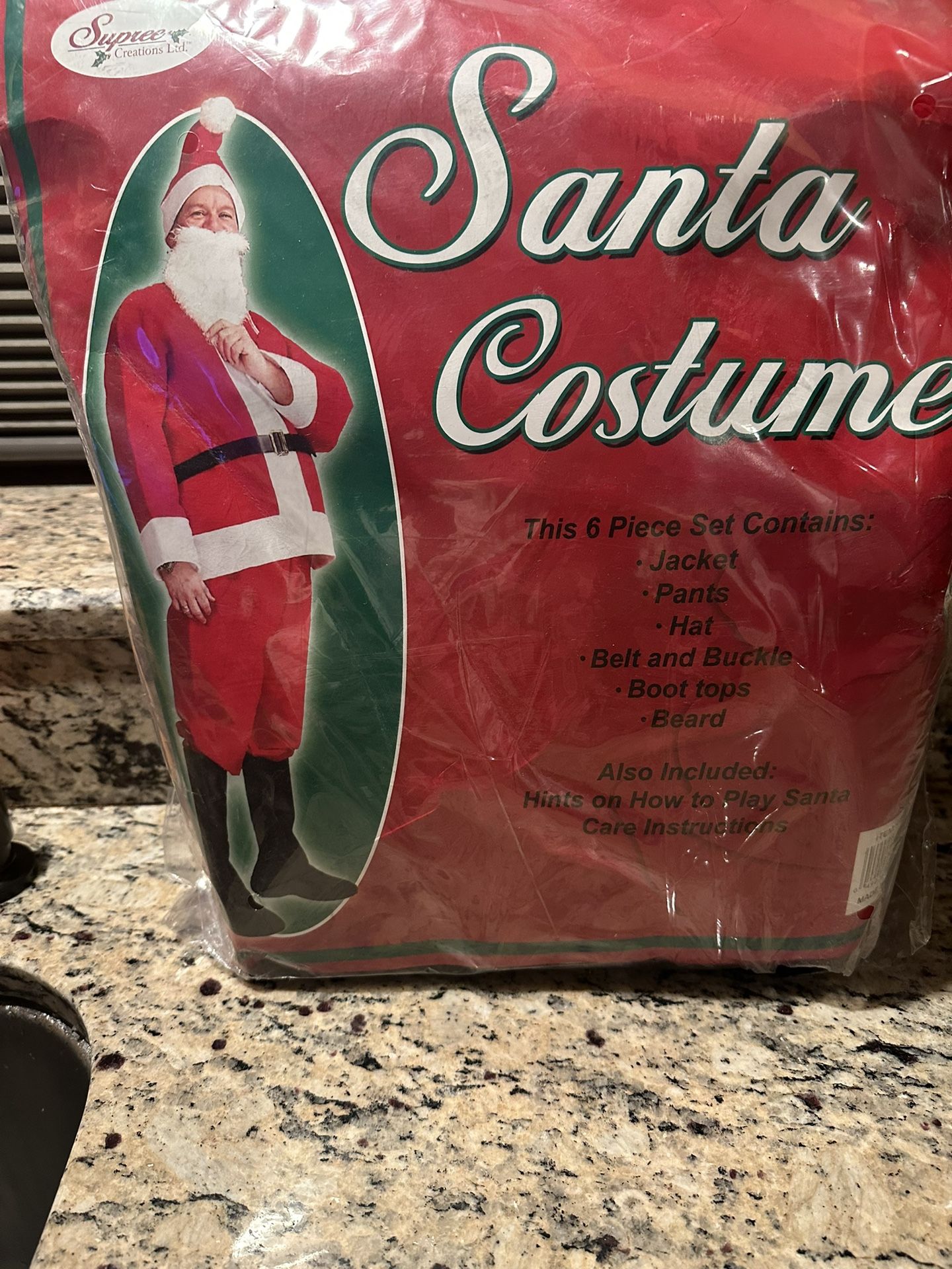 Santa costume. Brand new