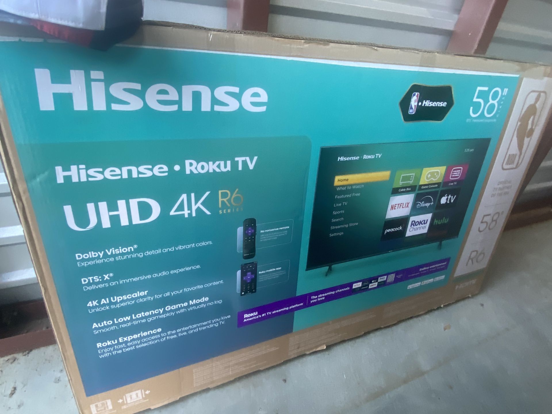 58 Inch Roku 4k Smart Tv $225
