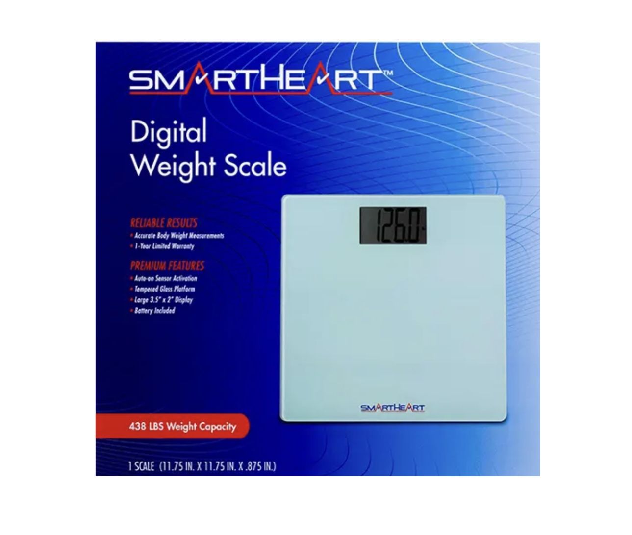 Smart Heart Digital Weight Scale