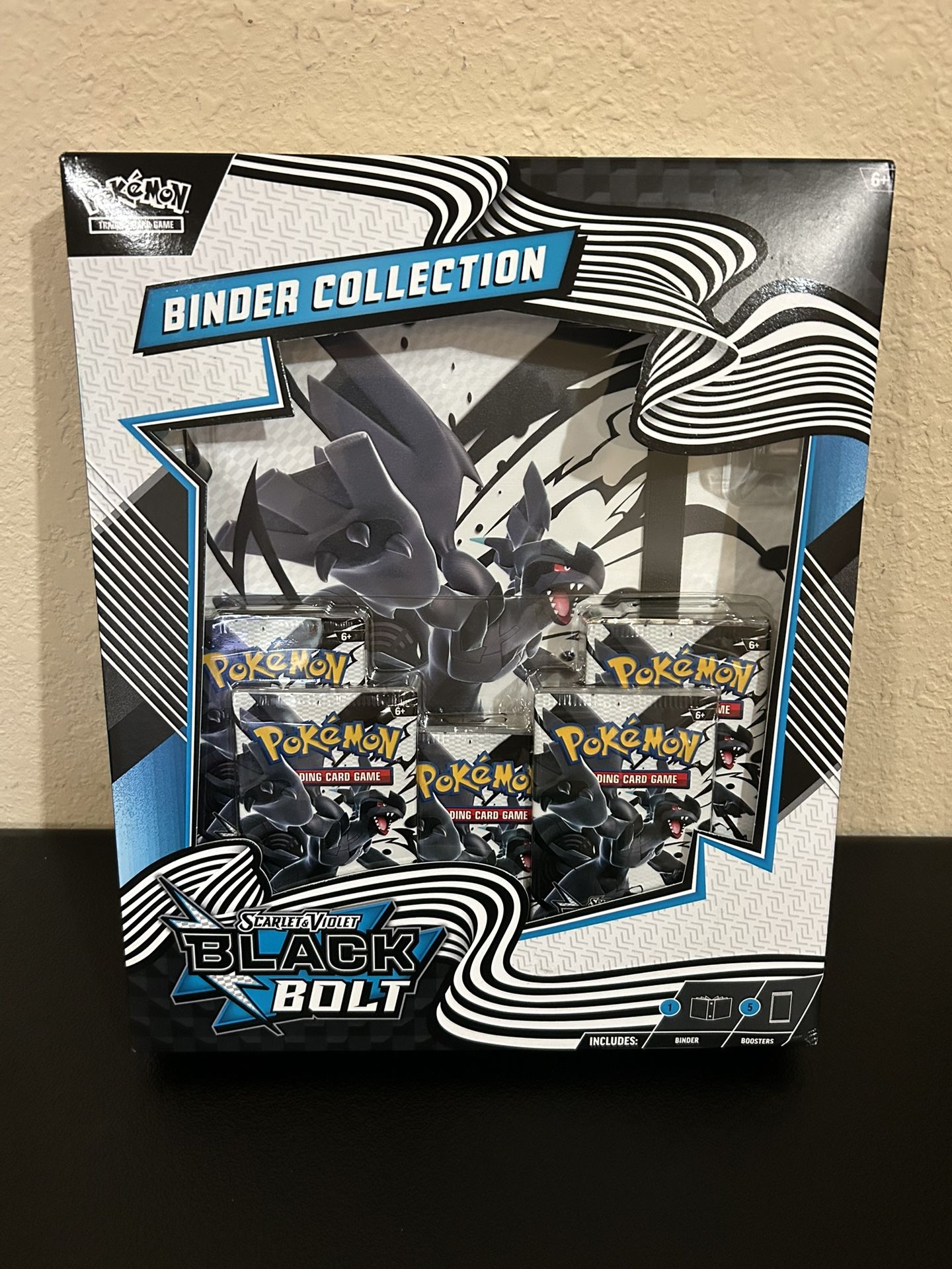 Pokemon Black Bolt Binder Collection Box