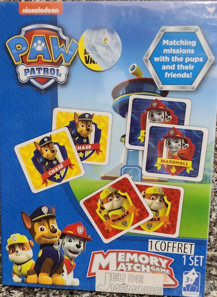 NICKELODEON KIDS MEMORY MATCH GAME