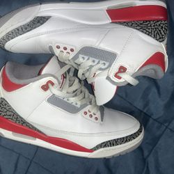 Jordan 3 Fire red