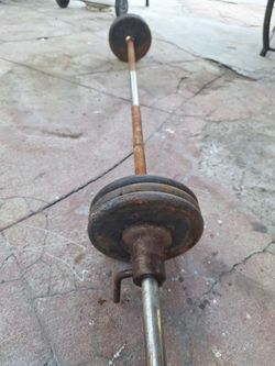 Barra Con 60 lbs