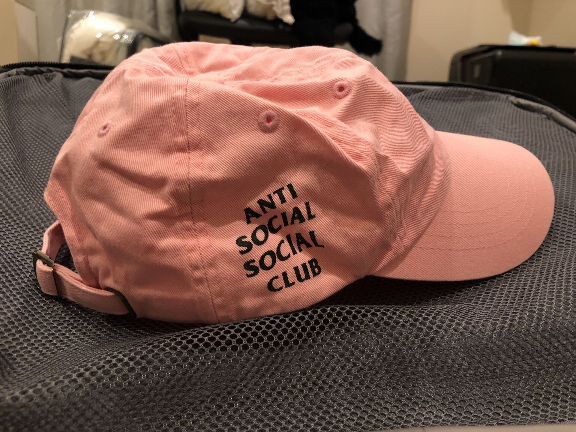Pink Anti social social club hat
