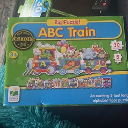 Big Puzzle ABC Train 