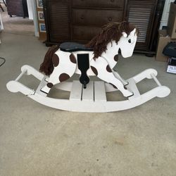 Wooden Rocking Horse