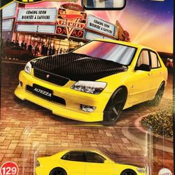 2025 Mattel Hot Wheels 🛞 Premium Boulevard ‘98 Toyota  Altezza . Real/Riders, Metal/Metal, 1/64 Scale, #129. New, Color: Dark Brown. 