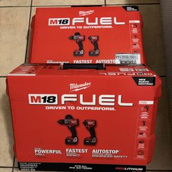 Milwaukee Drill Set 250$ Each 