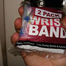 2 Pack Wrist Bands