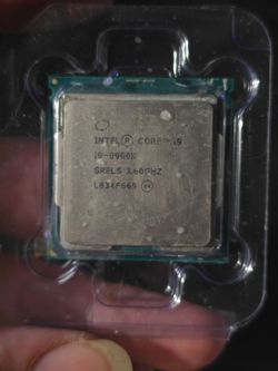 Intel i9 9900k CPU