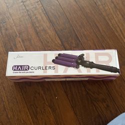 3 Barrels Curling Iron Wand 
