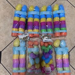 158 Easter Eggs Large And Small ALL $10. Most Are $2 Packages 