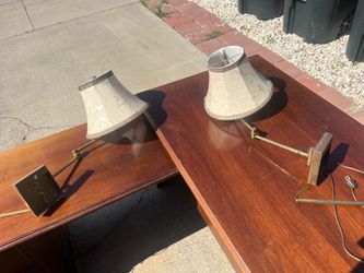 Vintage lamps made in Hong Kong