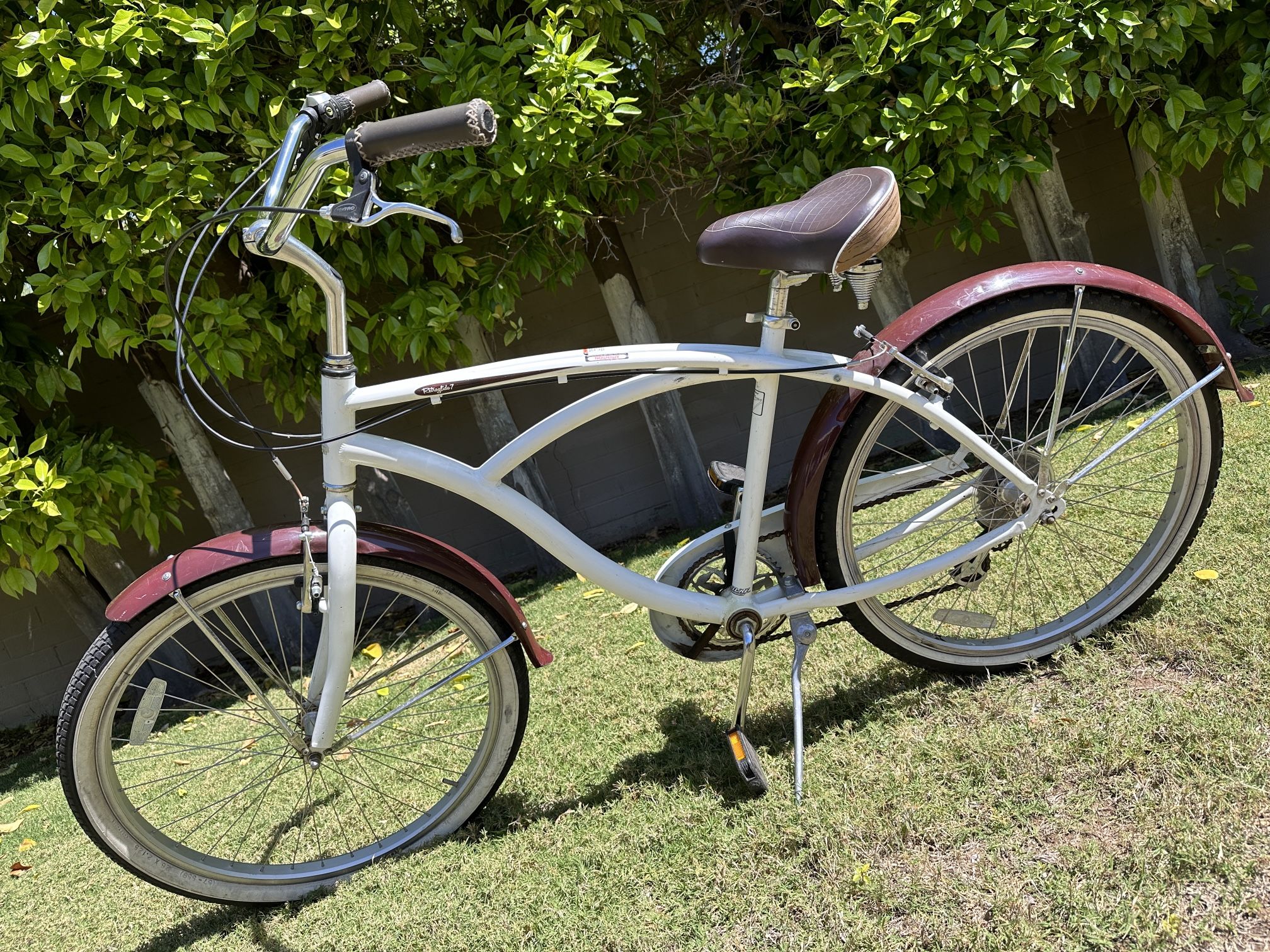 Men’s Raleigh Retroglide 7 Cruiser Bike