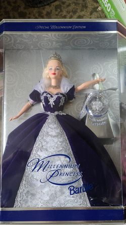 1999 millennium princess Barbie