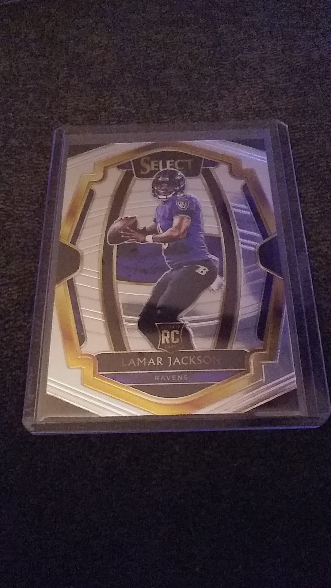 Ravens Lamar Jackson Select Premier Level RC