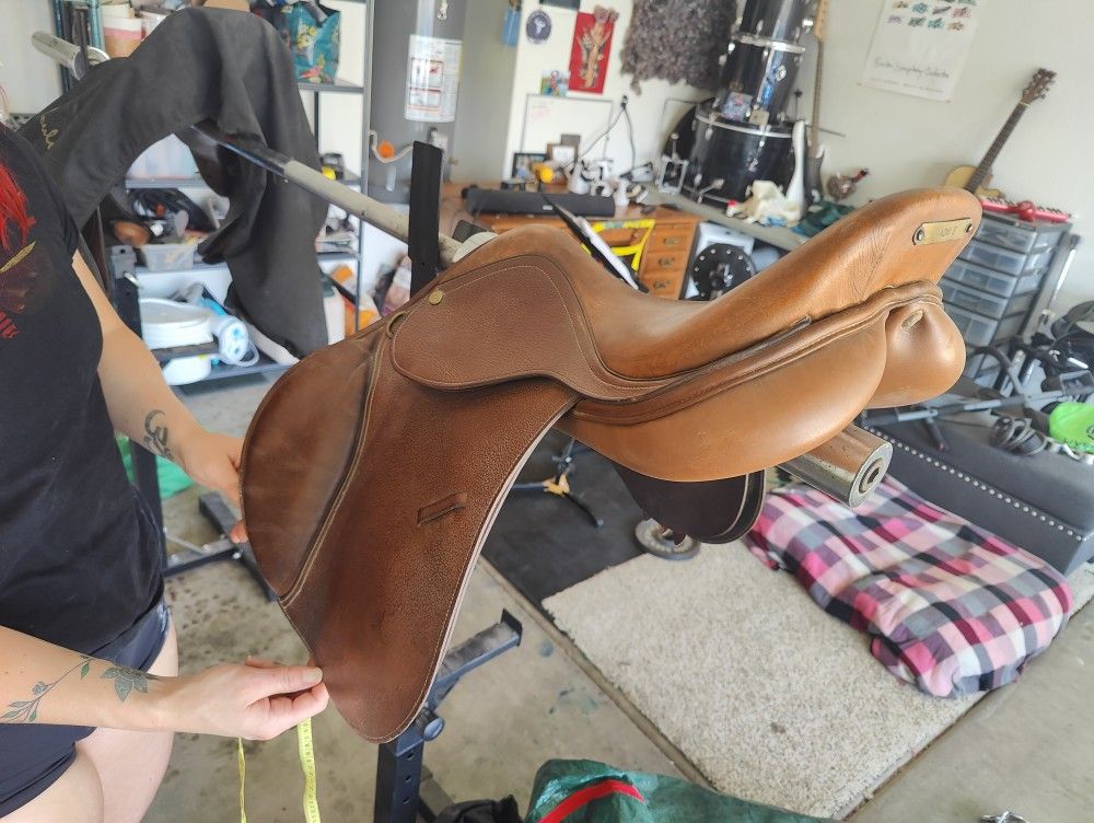 Collegiate Saddle (English)