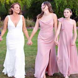 Wedding Dress Bride Maid Dress Flower Girl Dress