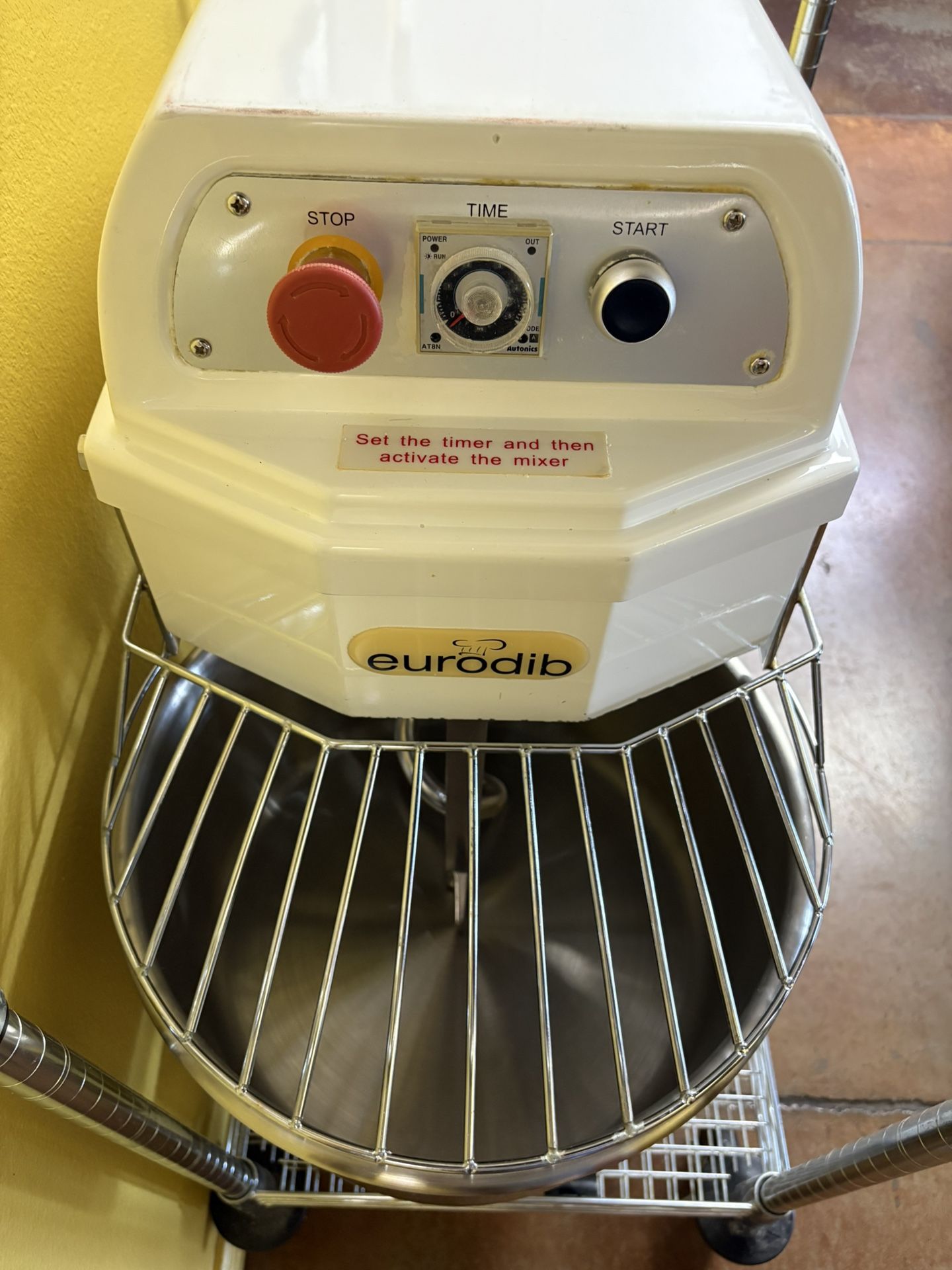 Eurodib LM20T 20 Qt Spiral Mixer