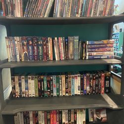 Tons Of DVD’s And Vintage VHS Tapes