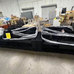 2900 Implosion Corduroy Black - Muebles Negros