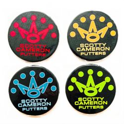 Scotty Cameron Gallery 7 Point Crown Rubber Coasters