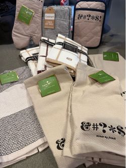 New Kate Spade & Calphalon Kitchen Lot all for $25! Please Read Post Before Messaging