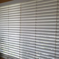 Brand New White Window Blinds.