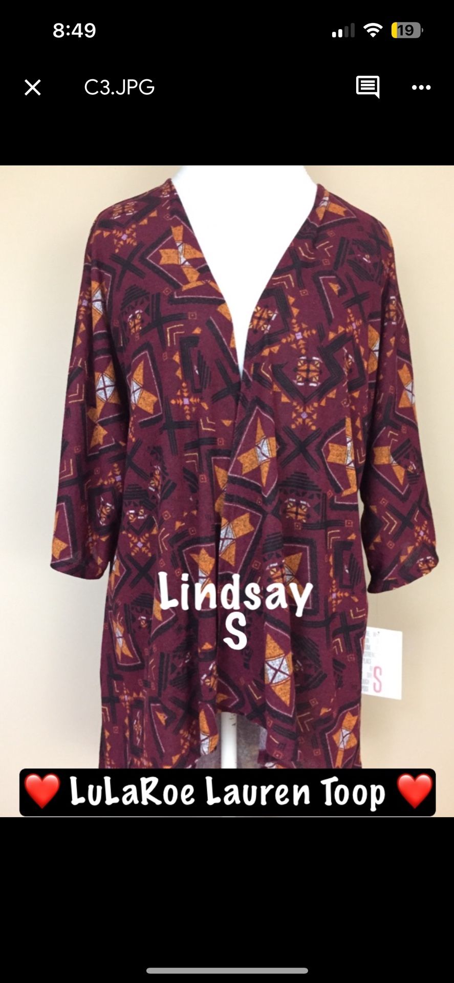 LuLaRoe Lindsay