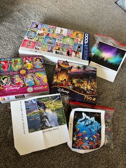 Puzzles 500–1000 Pieces