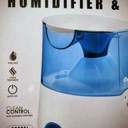 2 -In - 1  Dual Relief Design Humidifier & Personal Steam Inhaler 
