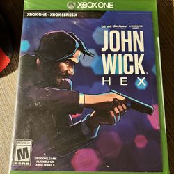 John Wick Hex Xbox One Game New 