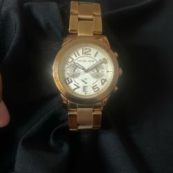 Michael Kors Gold Watch 