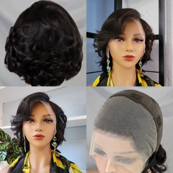 Short Pixie Short Cut Wig