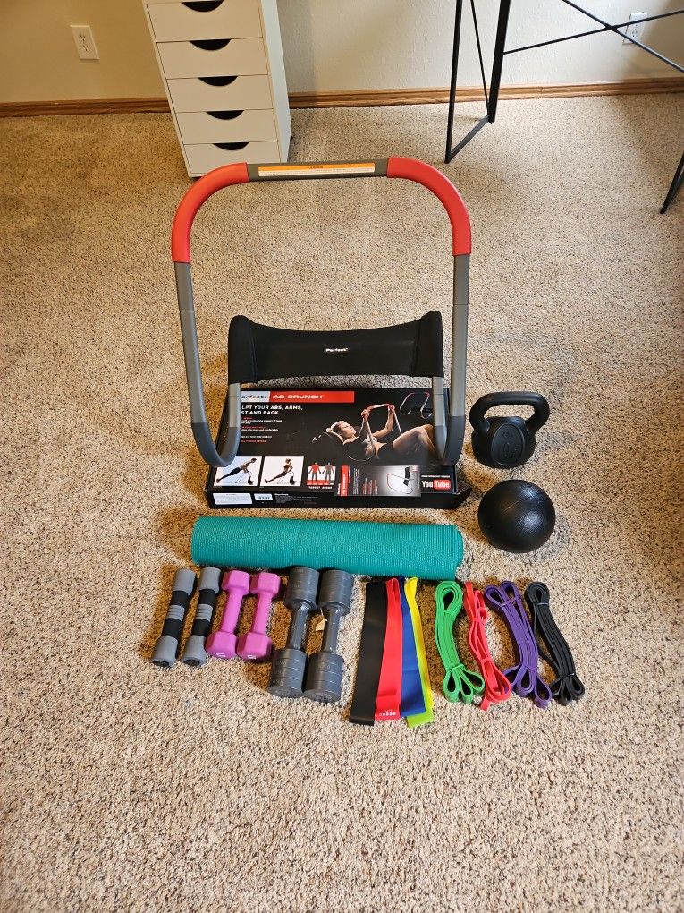 Assorted Exercise Equipment 