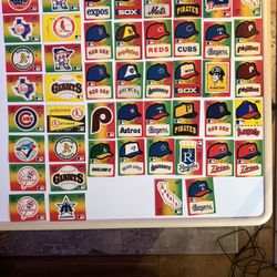 Fleer Baseball ⚾️ Early 80’sTeam Stickers