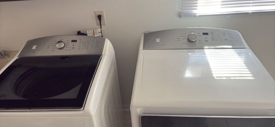 Kenmore washer and dryer