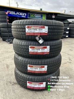 225/70R15 Landspider A/S New Set of Tires Installed and Balanced Set de Llantas Nuevas Instaladas y Balanceadas