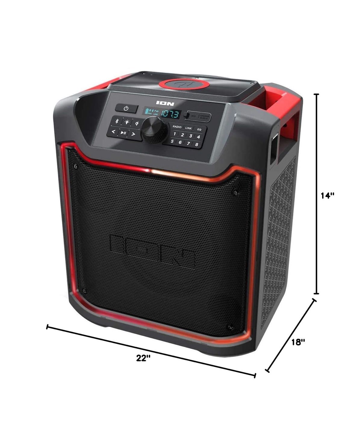 Pathfinder 4 Bluetooth Portable Speaker with Wireless Qi Charging