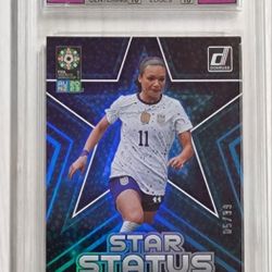 Sophia Smith 2023 Panini FIFA World Cup Soccer Card #25 Graded 9