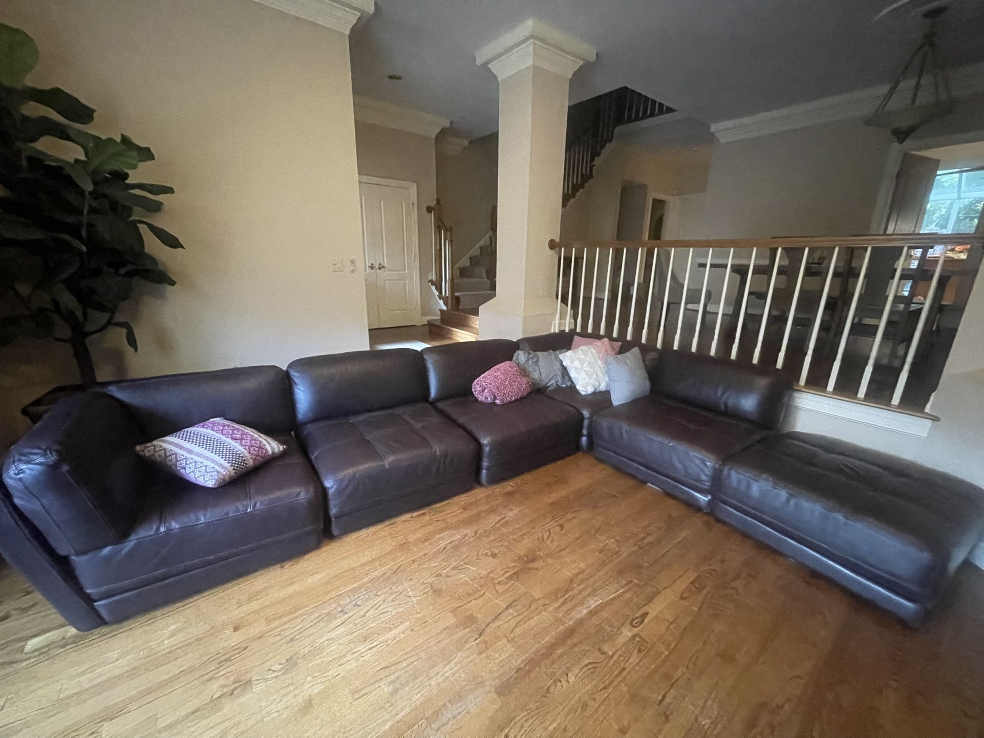 Sectional Leather couch