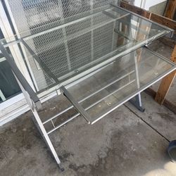 Small Glass Desk