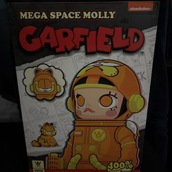 Popmart Space Molly 400% Garfield