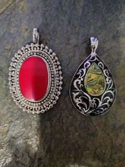 2 Vintage Pendants ($8 a piece)