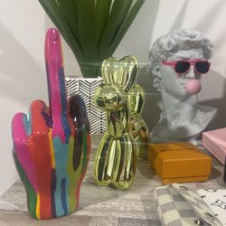 Funky Sculptures & Balloon Animal Piggy Banks 