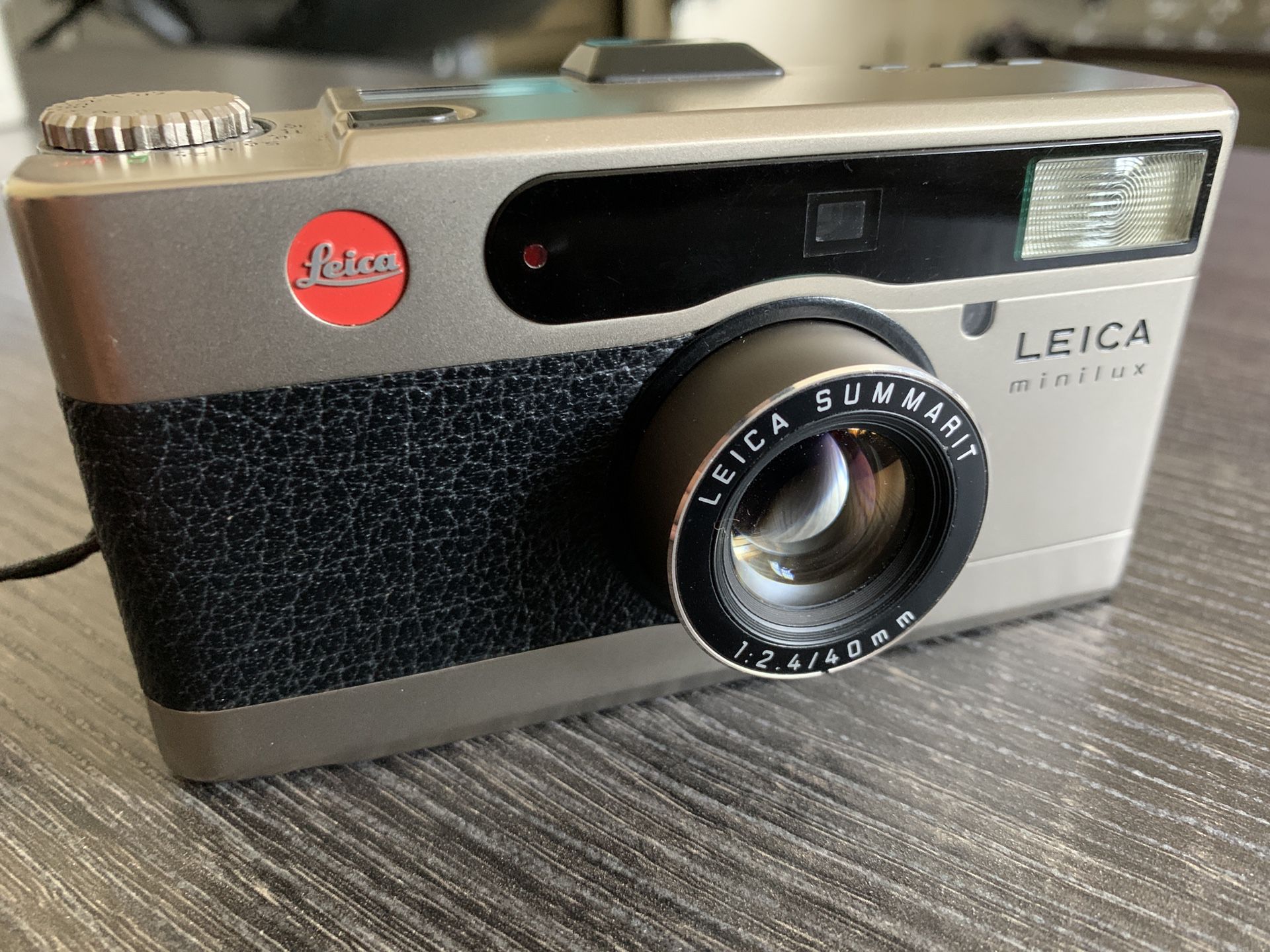 Leica minilux 35mm film camera